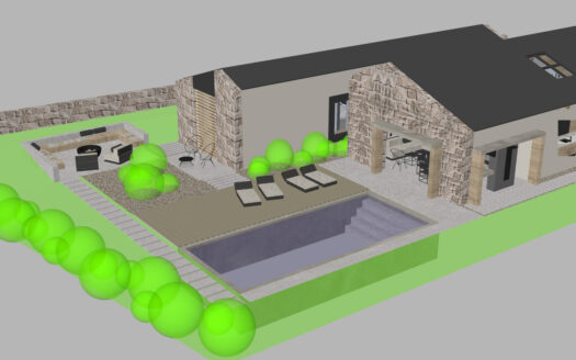 Građevinsko zemljište s dozvolom 751m2 – Svetvinčenat